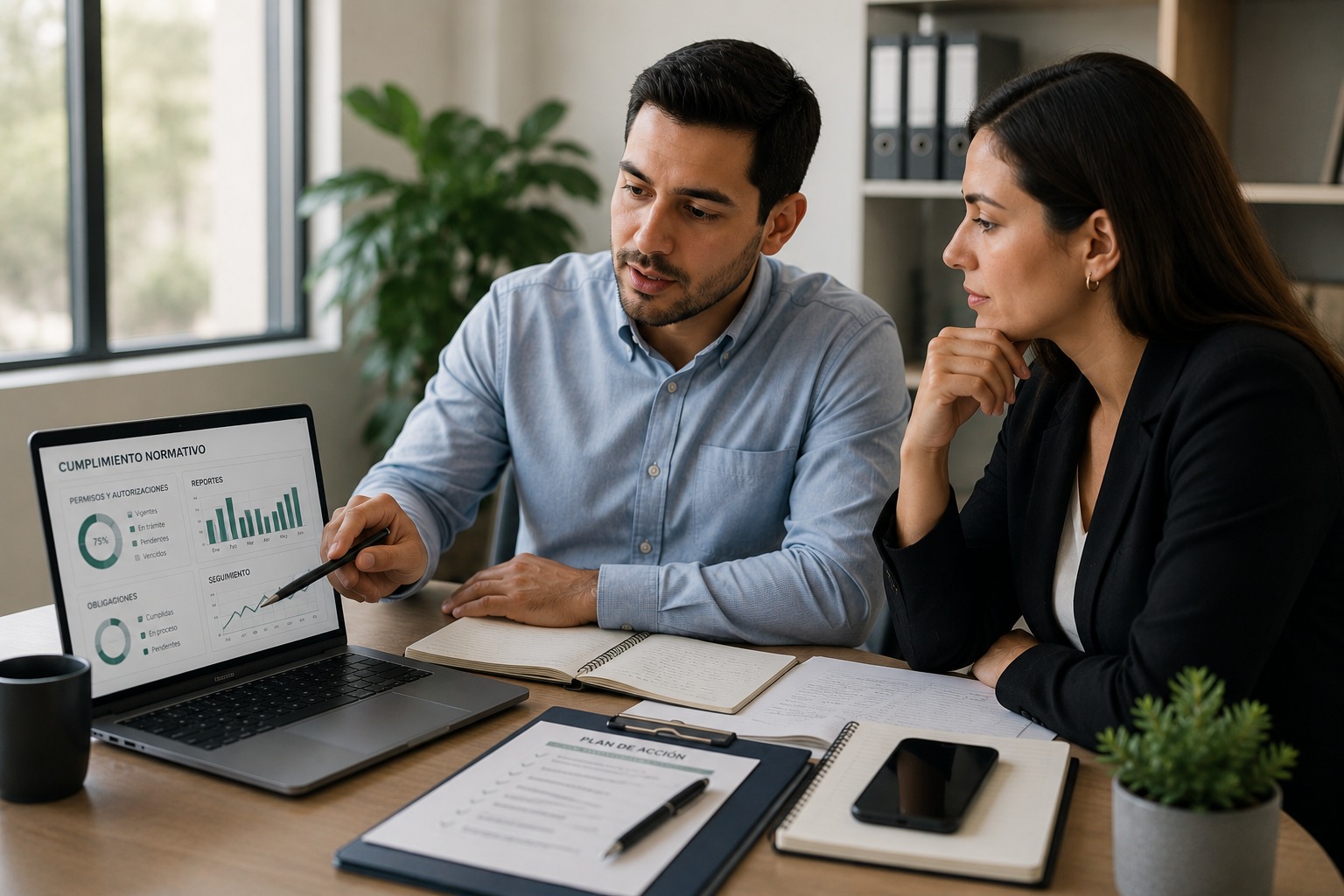 Asesoría continua en cumplimiento ambiental y normativo